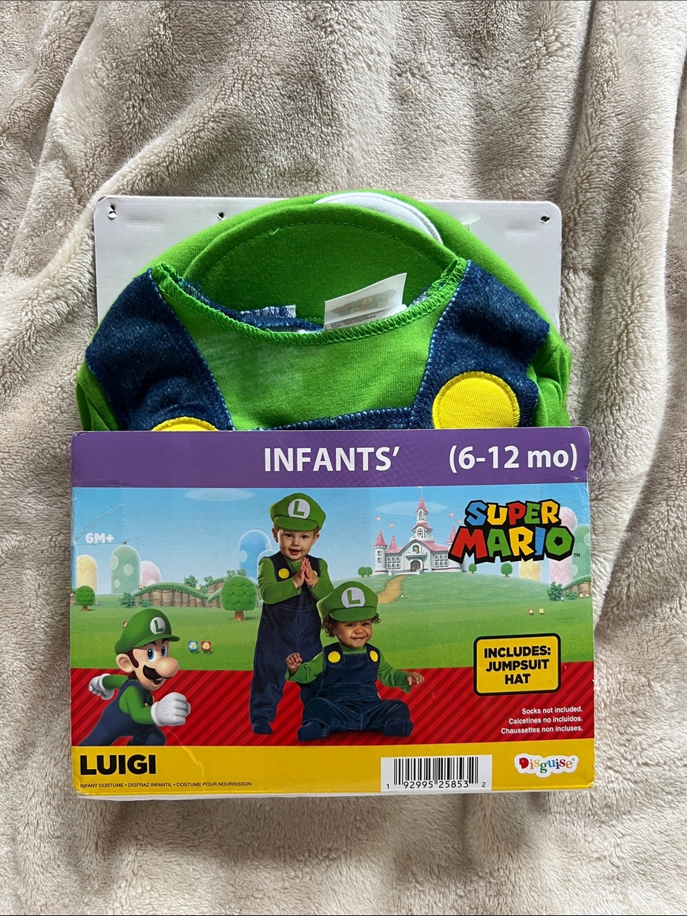 Nintendo Luigi Infant Costume
